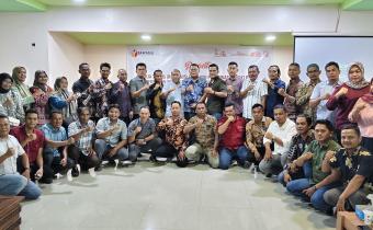 Foto Bersama kegiatan Evaluasi Coklit